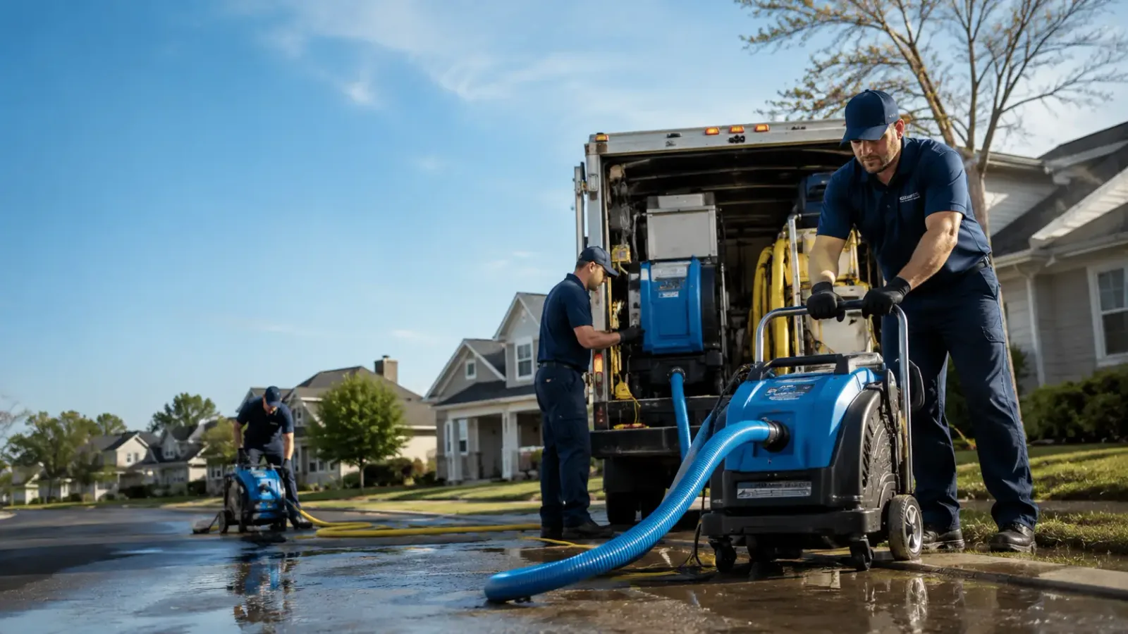 Flood Damage Cleanup in West York, IL